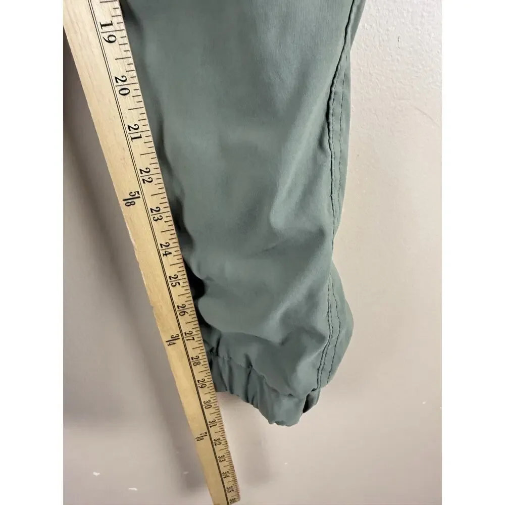 Eddie Bauer Boys Fleece Lined Joggers Green Colorway Size XL 14/16 Outdoor